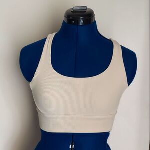 Lululemon Energy Bra Longline Ribbed Medium Support, B–D Cups Size 4